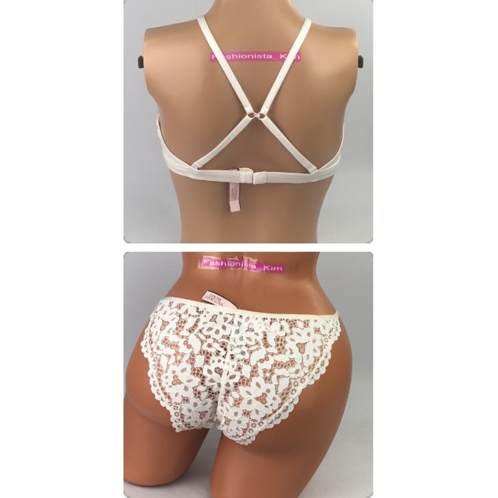 ✅🆕😍 Victoria's Secret high neck bralette & panty - Picture 2 of 8